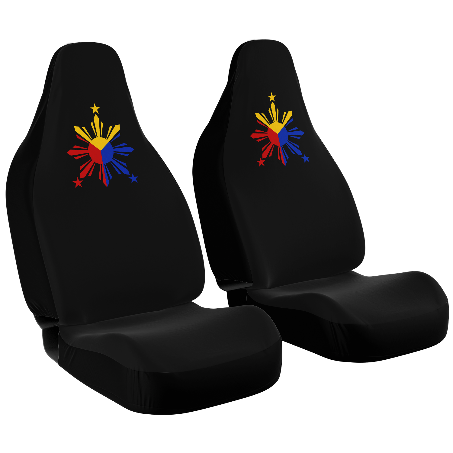 Philippine Sun and Stars Car Seat Covers