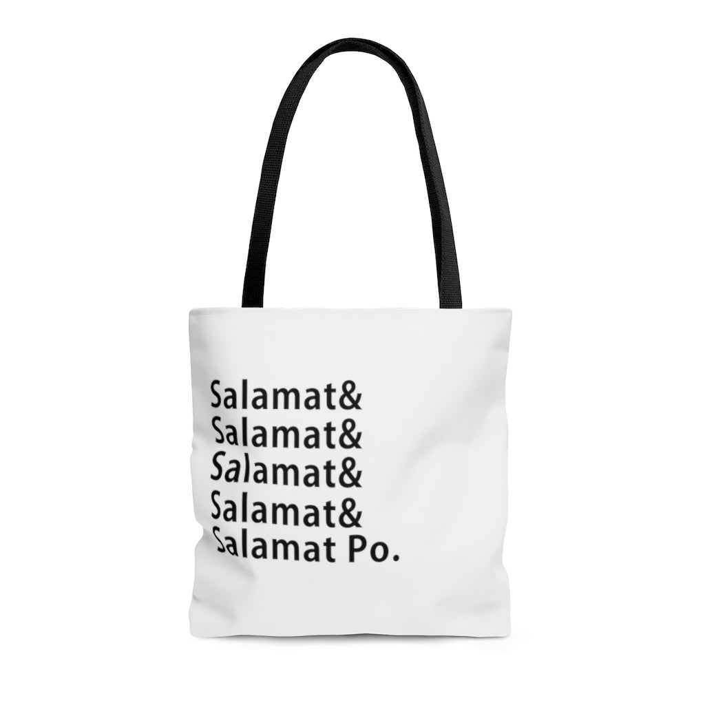 Salamat Po Tote Bag