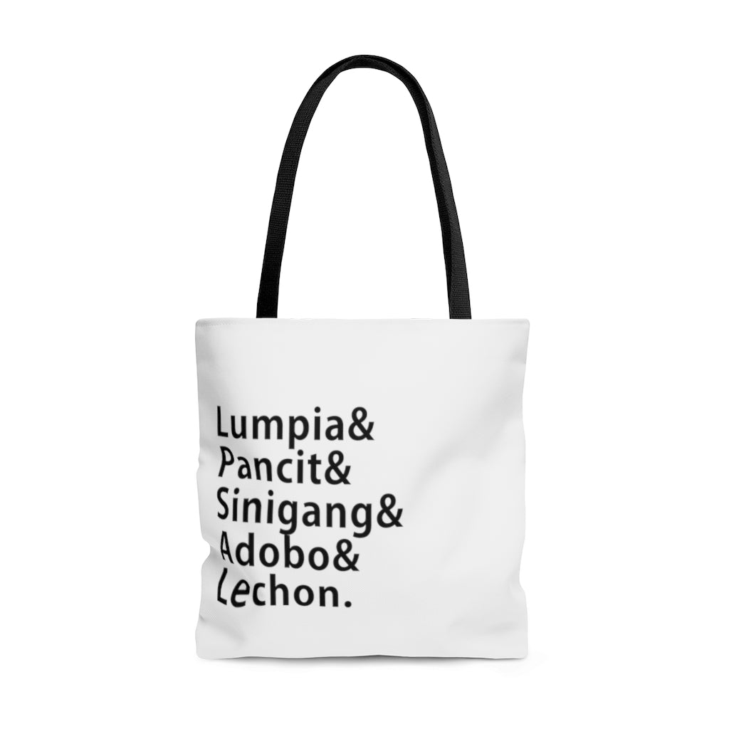 Lumpia Pancit Sinigang Adobo Lechon Tote Bag