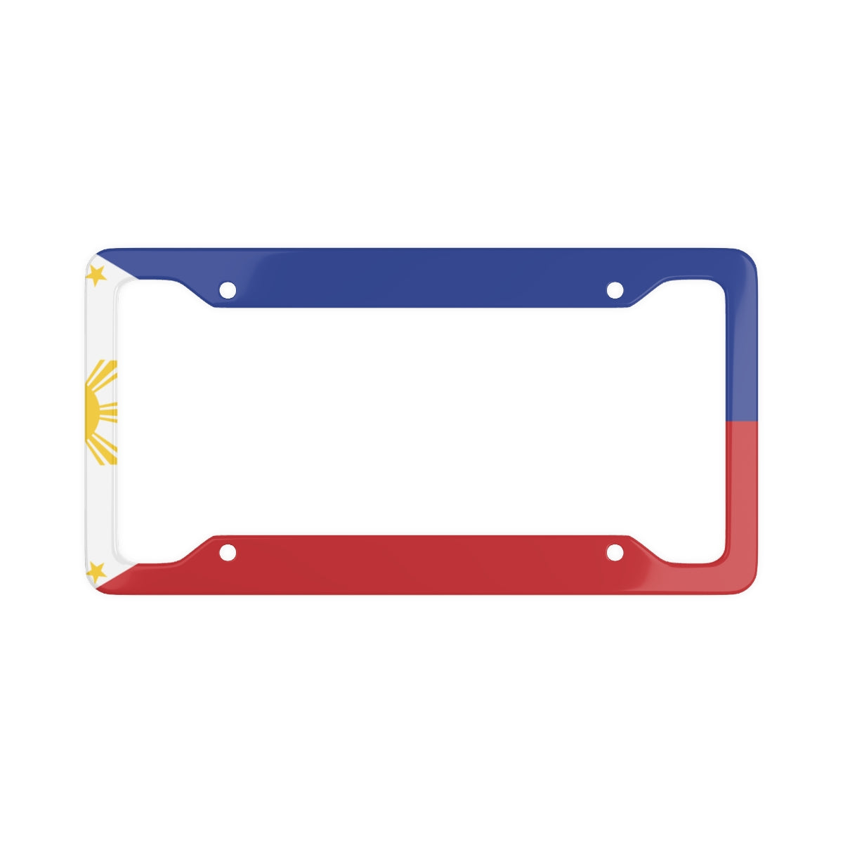 Philippine Flag License Plate Frame