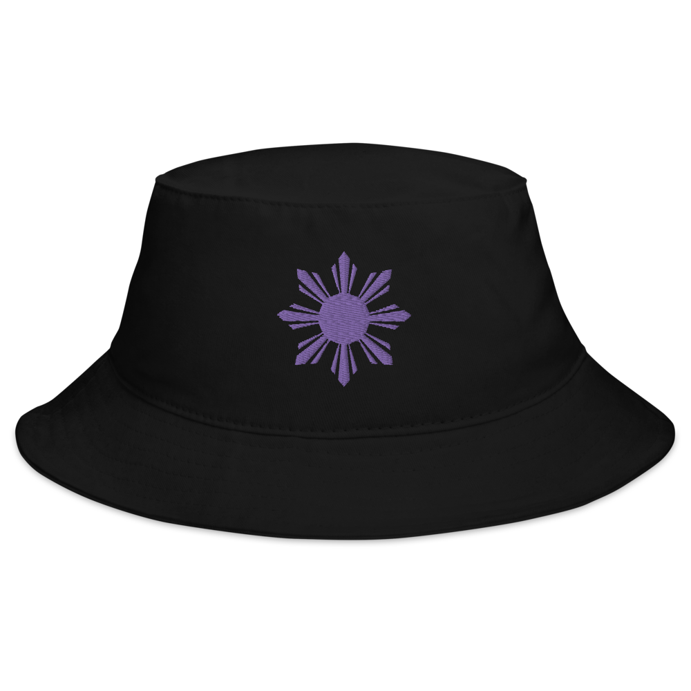 Purple Sun Pinoy Bucket Hat