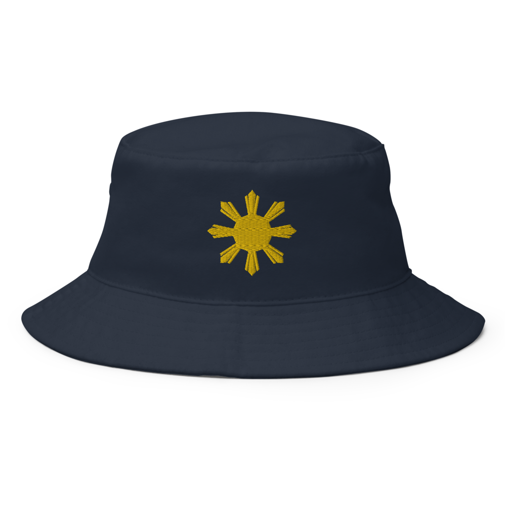 Philippines Yellow Sun Bucket Hat