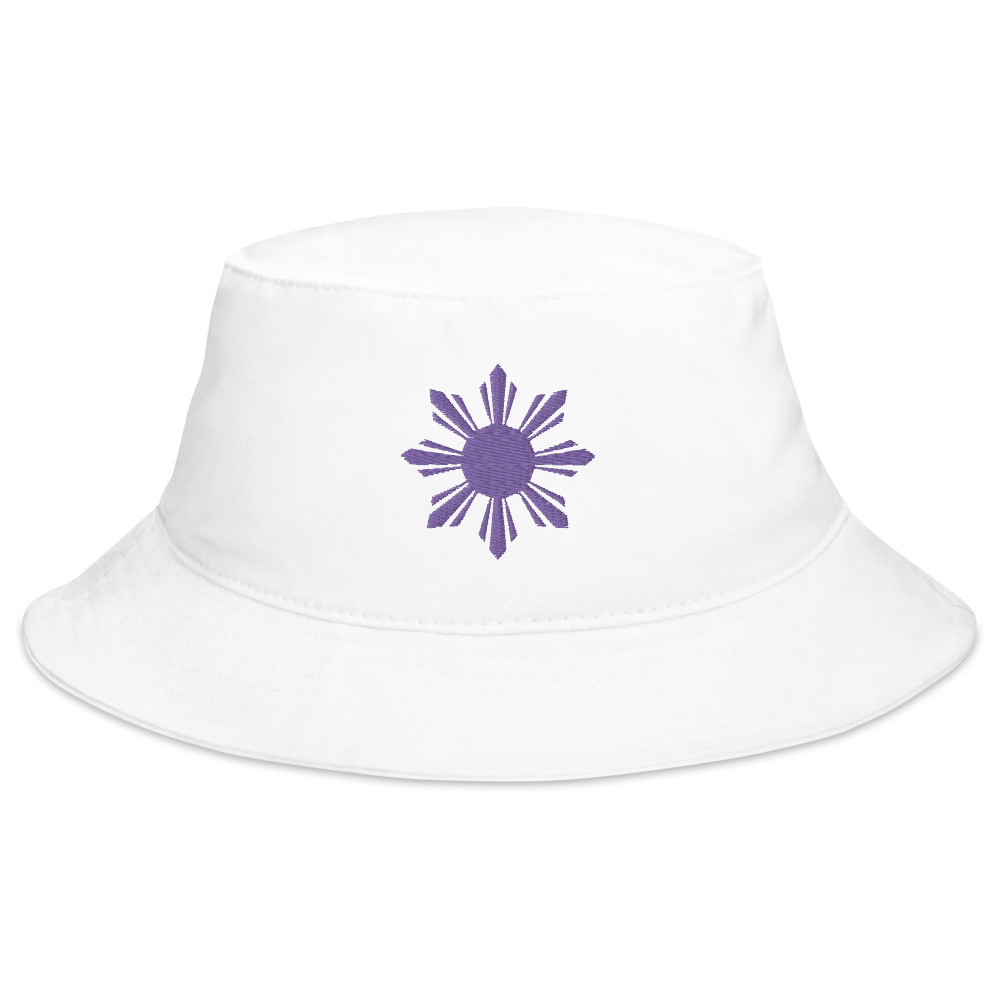 Purple Sun Pinoy Bucket Hat