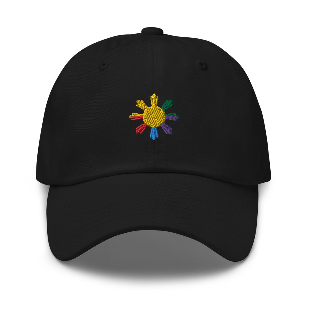 Philippines Sun LGBTQ Dad Hat