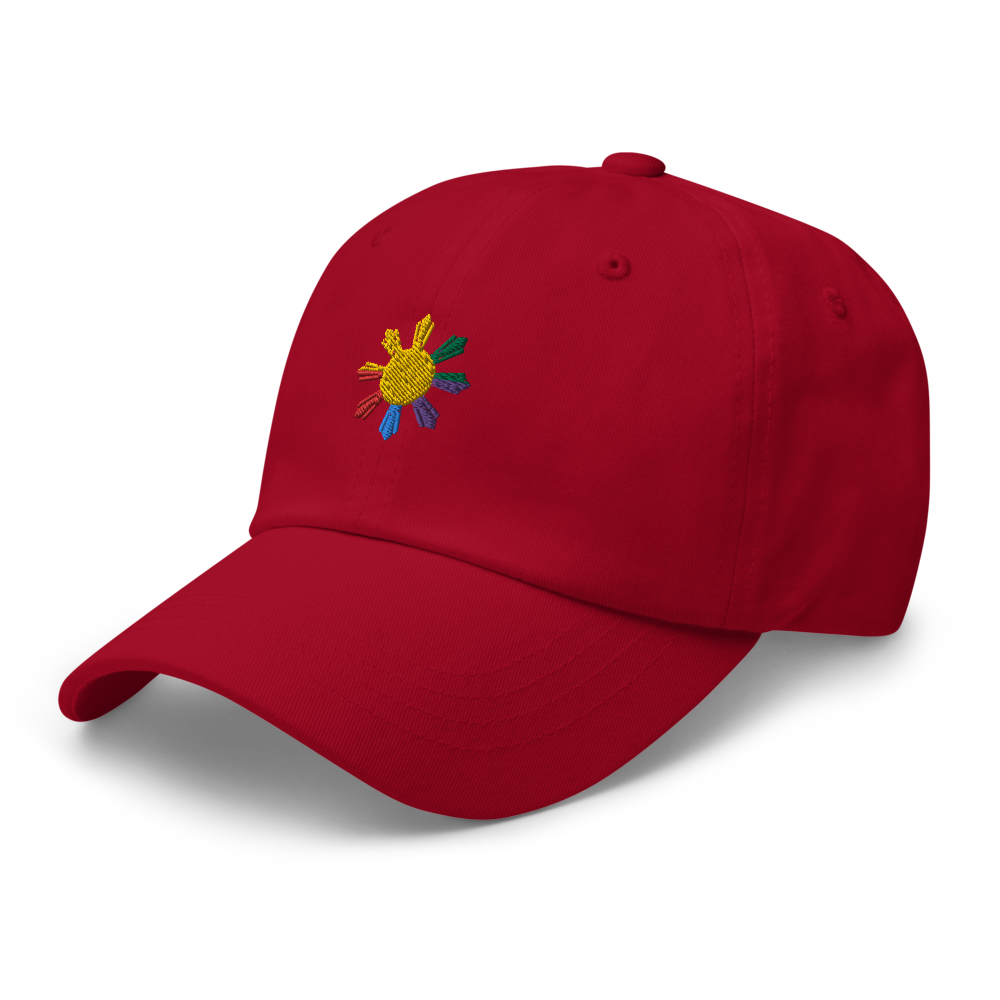 Philippines Sun LGBTQ Dad Hat