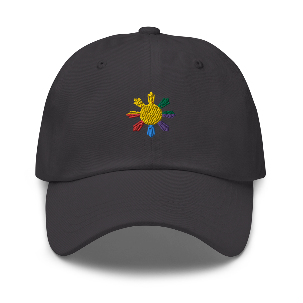 Philippines Sun LGBTQ Dad Hat