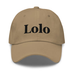 Lolo Embroidered Filipino Dad Hat