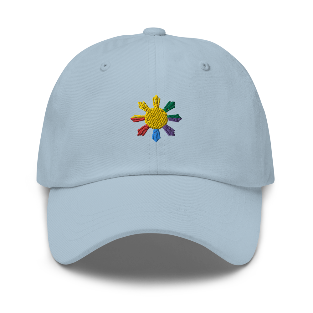 Philippines Sun LGBTQ Dad Hat