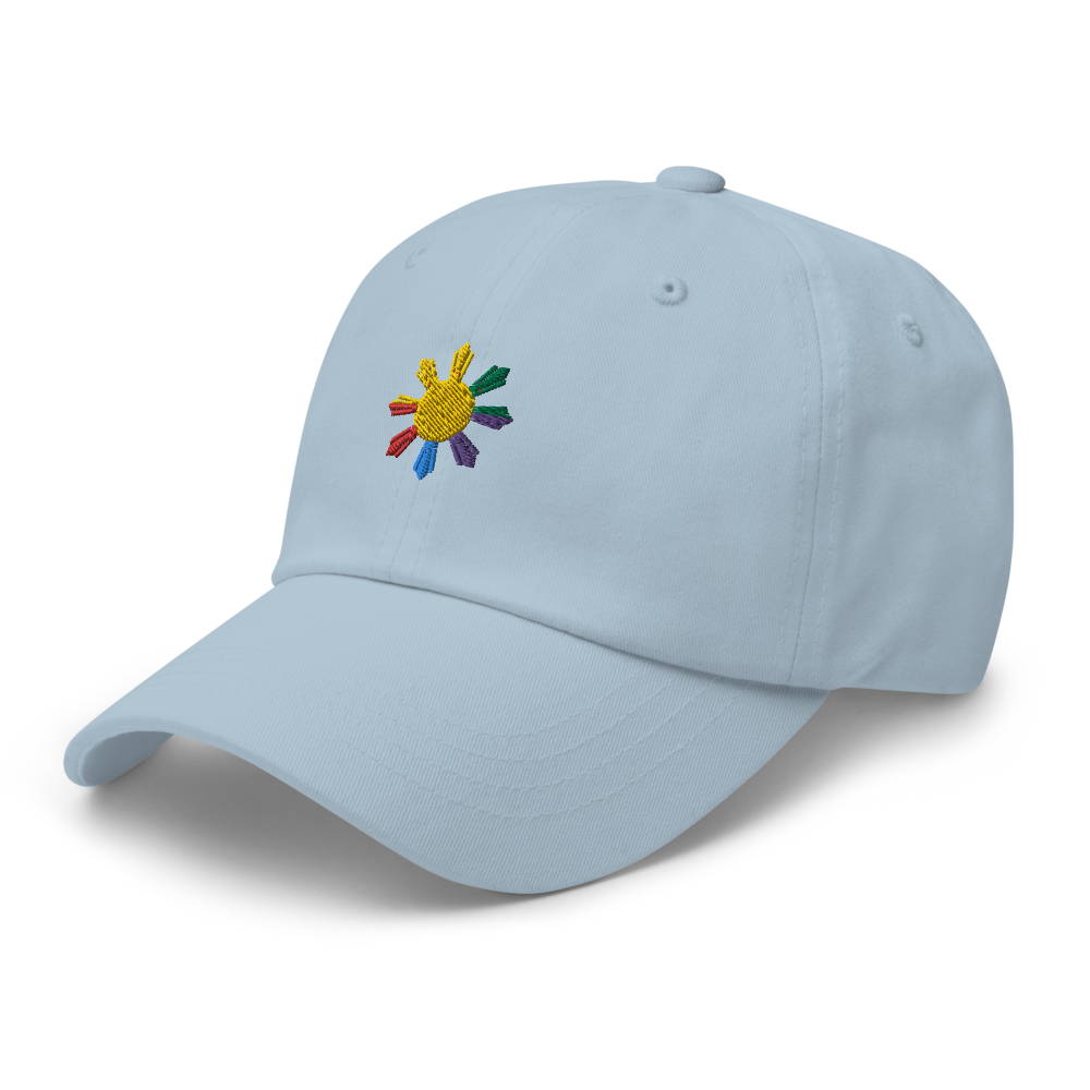 Philippines Sun LGBTQ Dad Hat