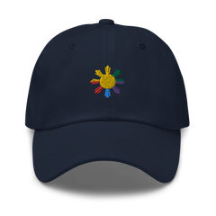 Philippines Sun LGBTQ Dad Hat