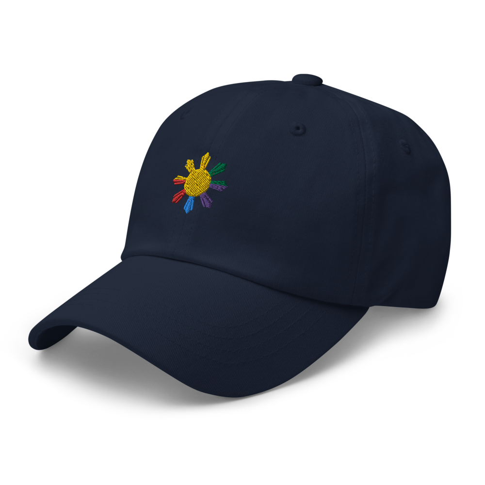 Philippines Sun LGBTQ Dad Hat