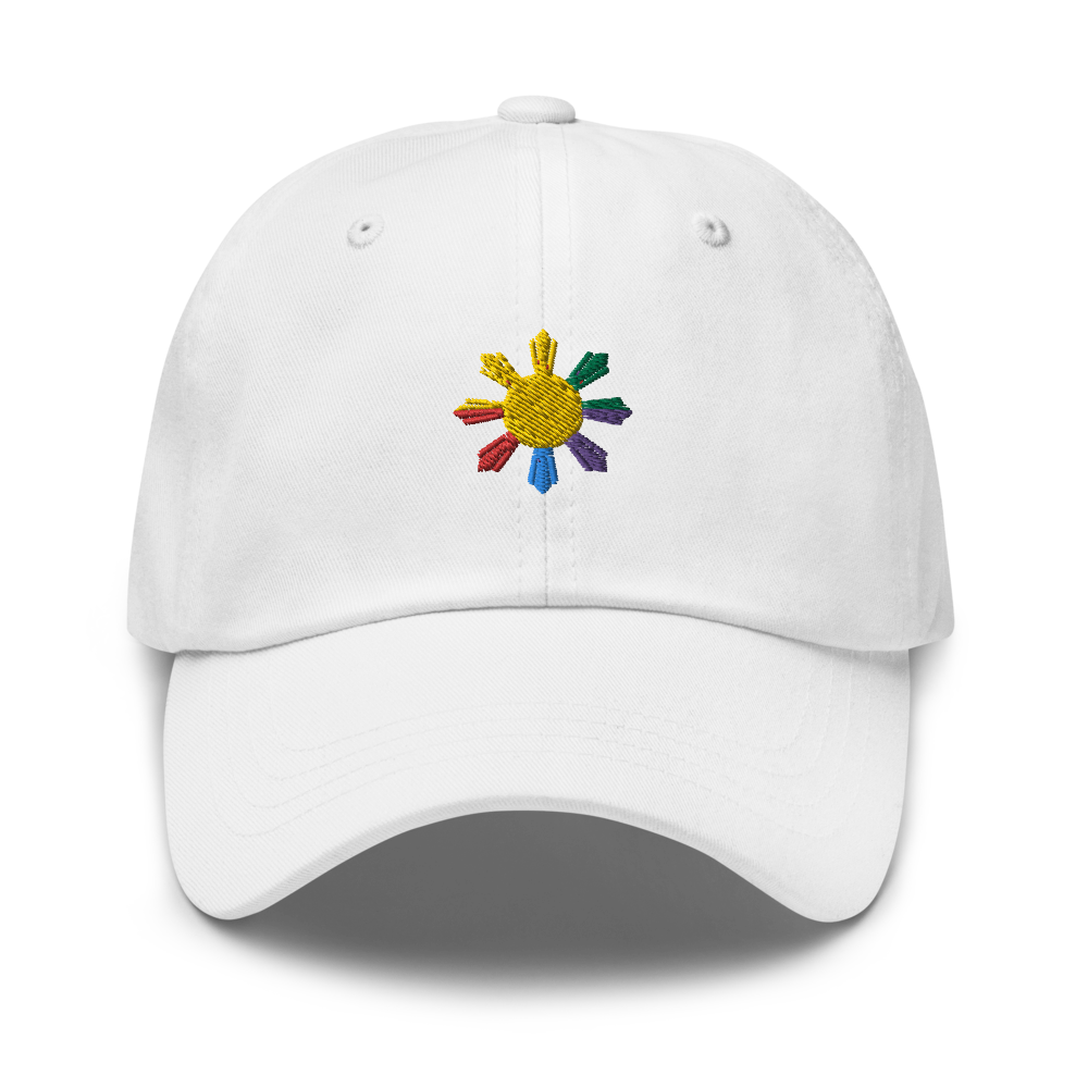 Philippines Sun LGBTQ Dad Hat