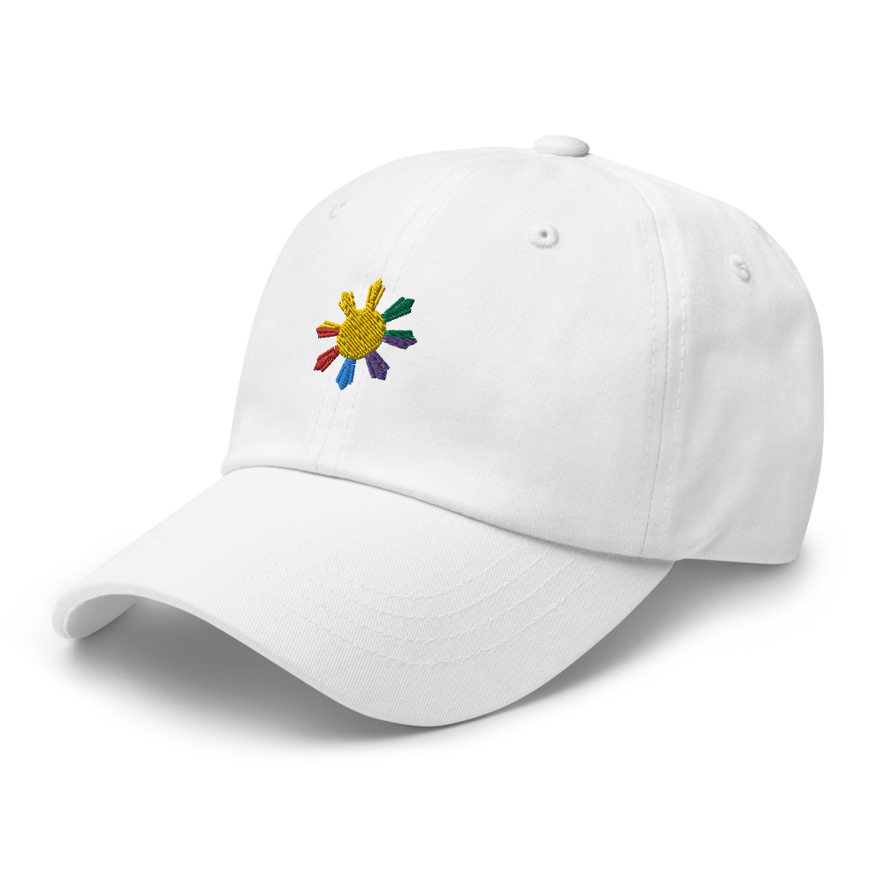 Philippines Sun LGBTQ Dad Hat