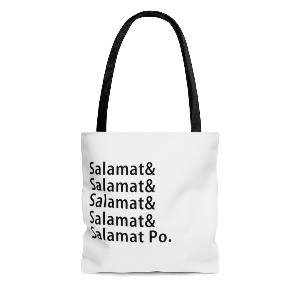 Salamat Po Tote Bag