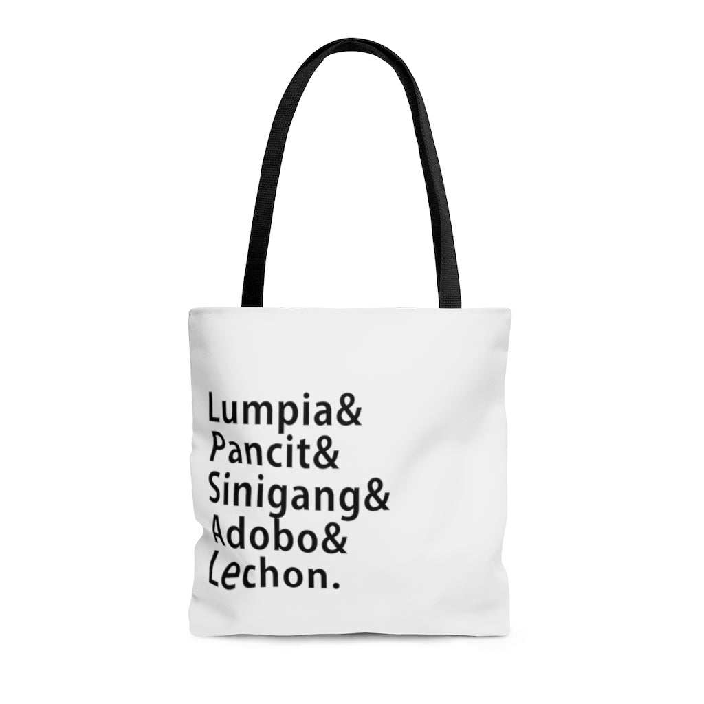 Lumpia Pancit Sinigang Adobo Lechon Tote Bag