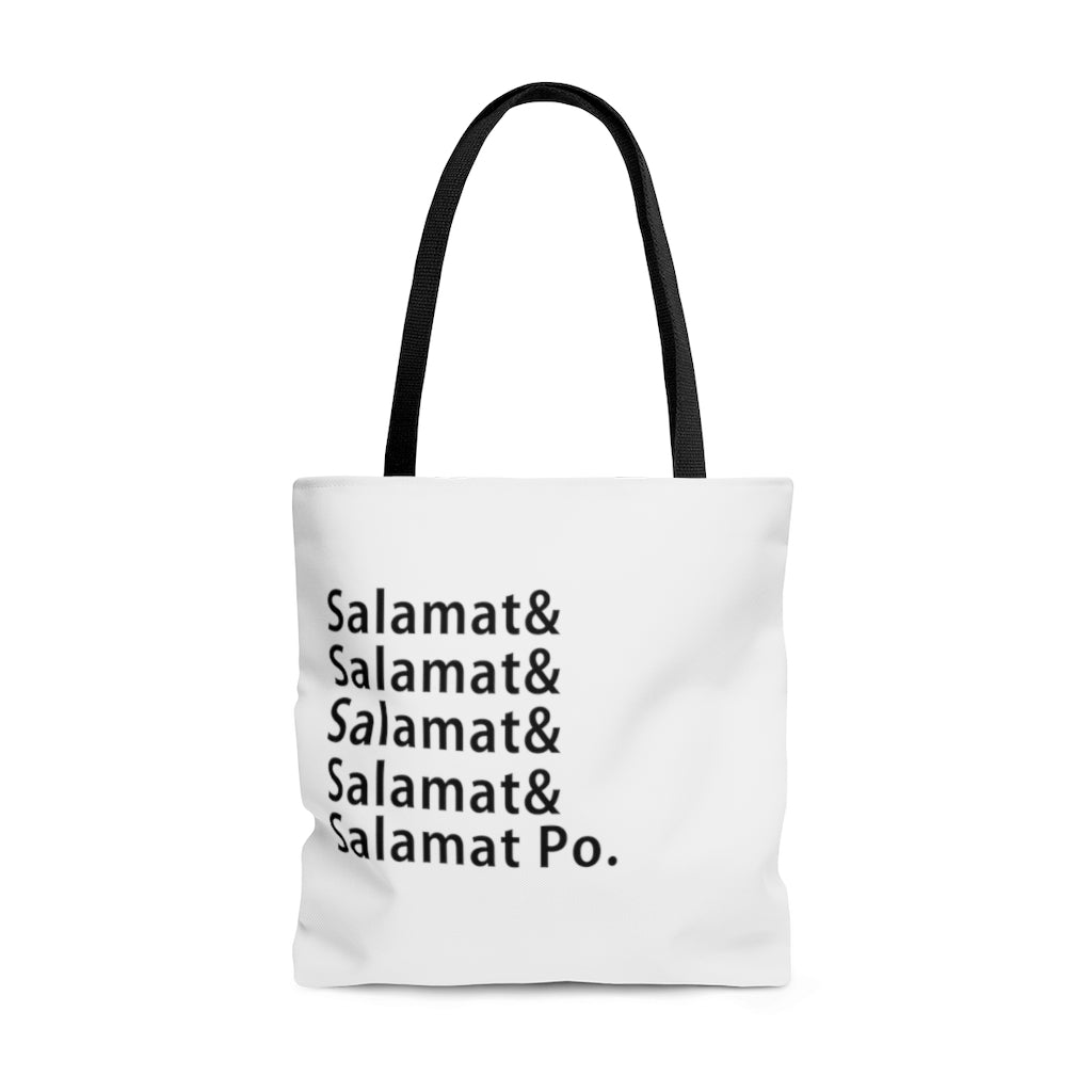 Salamat Po Tote Bag