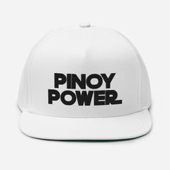 Pinoy Power  Pinoy Hat White