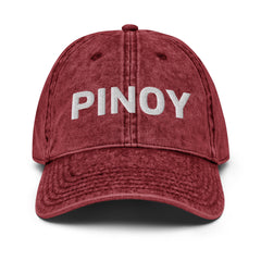 Pinoy Vintage Cotton Twill Cap